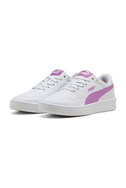 Puma Κορτ Λάλι Τζ.Ρ., ΠΟΥΜΑ Λευκό-Μοβ Πο