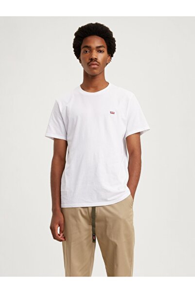 Levi's Ss Original Hm Tee Tr Cotton White Men's T-Shirt