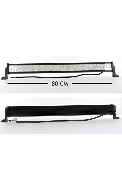 Universal Off Road Sis Lambası Ledli Led bar 80CM 120W Düz 12-24 Volt