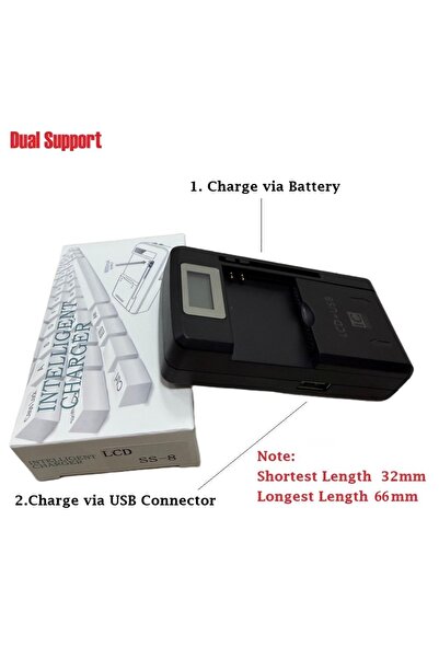 Choice1 EU Bundle 1 For 32-66cm Brand New Universal Mobile Battery Charger EU...