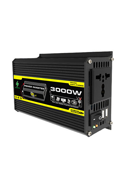 choice2 APWIKOGER 12V to 220V Black DC 12V To AC 110/220V Intelligent Power I...