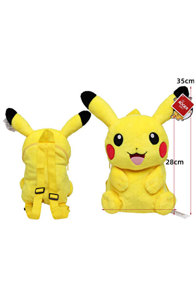 Choice 28-35cm Pikachu Pikachu Plush Backpack Pokemon Peluche Bag Stuffed Dol...