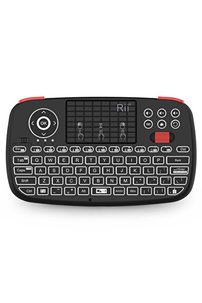 Choice English Keyboard Rii i4 Mini BT Wireless Keyboard With Touchpad 2.4GHz...