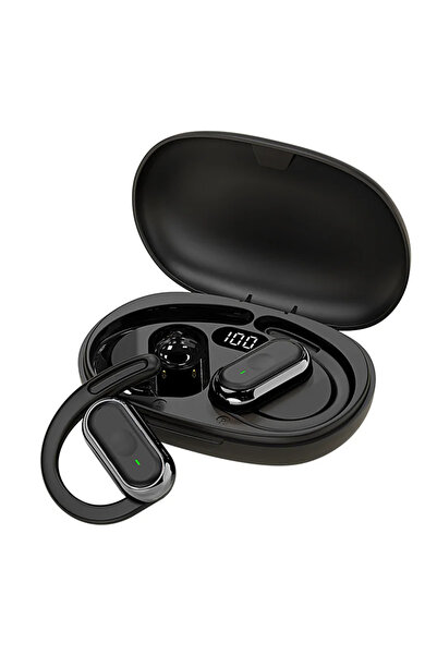 Choice kebidumei Black KEBIDUMEI Open-Ear Bluetooth 5.4 Earphones Ear Hook TW...