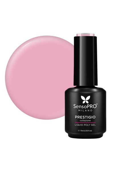 SensoPRO Milano Polygel Lichid PRESTIGIO, Cocoa Rose, 15ml