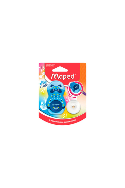 Maped Mini Cute Tek Delikli Kalemtraş Blister (Karışık Renk 1 Adet) 049112