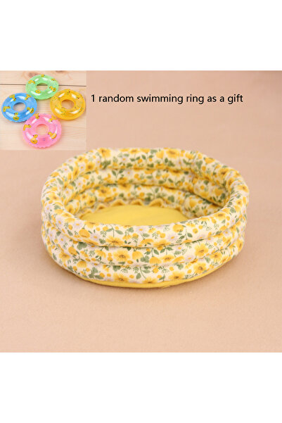 Choice1 YELLOW Miniature Simulation Furniture 1:12 Scale Fabric Swimming Pool...