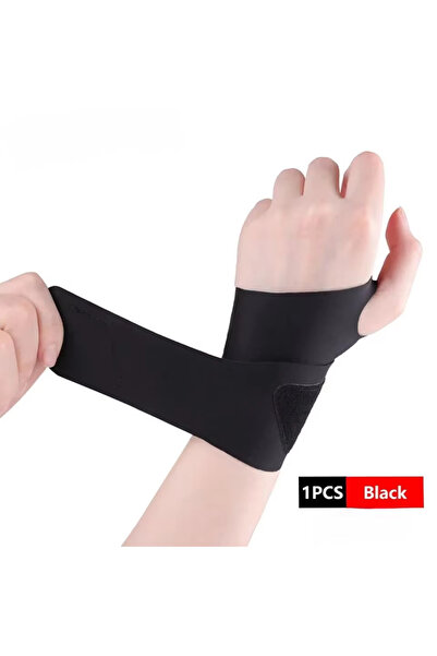 Choice black 1pcs Wrist Protection Strap For Strain Sprain Wrist Protection T...