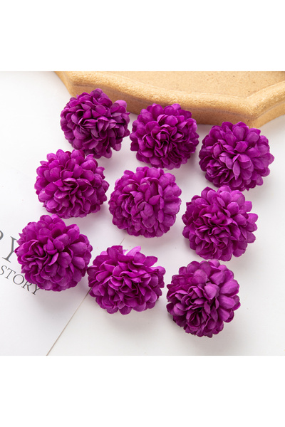Choice color 11 100PCS Artificial Hydrangea Flowers Wholesale Wedding Home Pa...