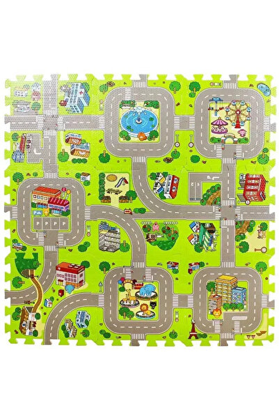 Choice 30x30x1 سم 9 قطع 9 قطعة/الوحدة سجادة لعب للأطفال سجادة أرضية ناعمة ألع...