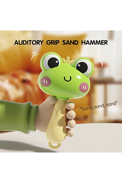 Choice Frog Plastic Kid Maracas with Crisp Sound, Bright Appearance, and Educ...