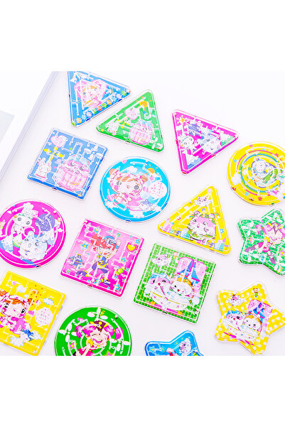 Choice 30PCS 30/50 Pcs Fun Four Styles Track Bead Maze Toy Kids Birthday Part...