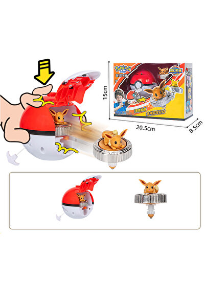 Choice7 With box Pokemon Elf spinning top Gyro ball action figure figurine Pi...