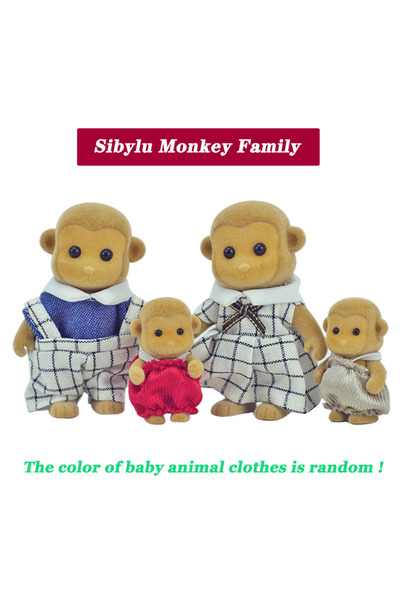 Choice12 H10-KK10 Easter Bunny 1:12 Simulation Forest Family Reindeer Panda A...