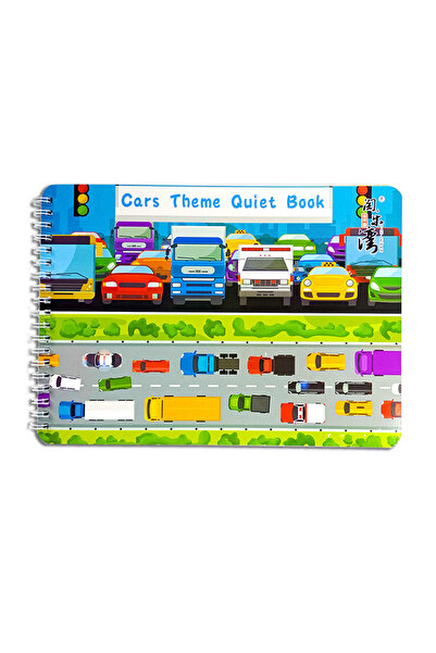 Choice Car Montessori Baby Busy Sticker Book 3D Farm Life Fruit Car Theme Qui...