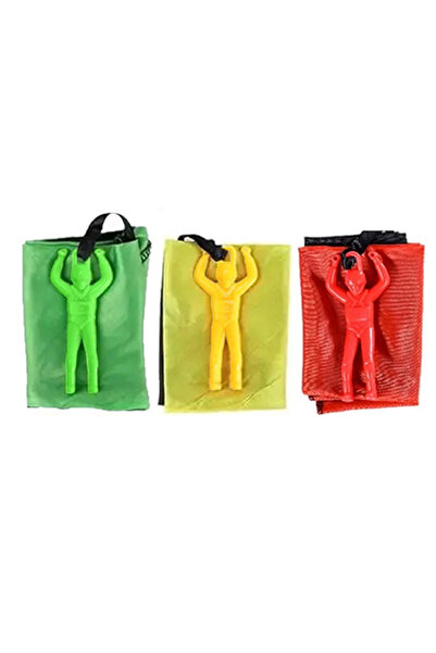 Choice 3pcs Parachute Toys for Kids Tangle Free Outdoor Flying Parachute Men ...