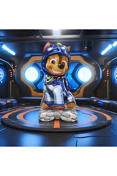 Choice Dog 31x62.6inch Laser 3D Paw Patrol Cartoon Dog Balloon Ryder Chase Sk...