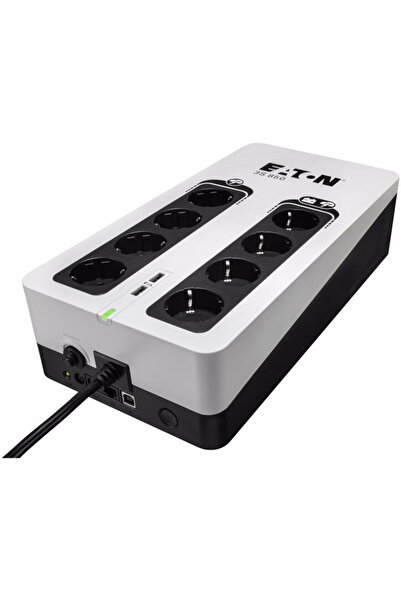 Eaton UPS 3S850D USV 850 VA 510W Θύρα USB Λευκό Μαύρο