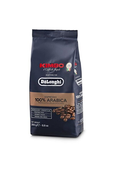 DELONGHİ Kimbo 100% Arabica Coffee Beans DLSC612 - 5513282381, 250g, Μεσαίο ψ...