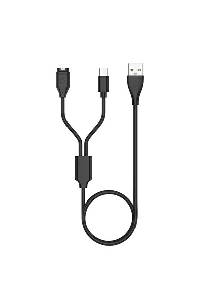 Choice 2 in 1 charger 2 in 1 Charging Cable For Fenix 7/6/5/5X Plus Venu 2/Sq...