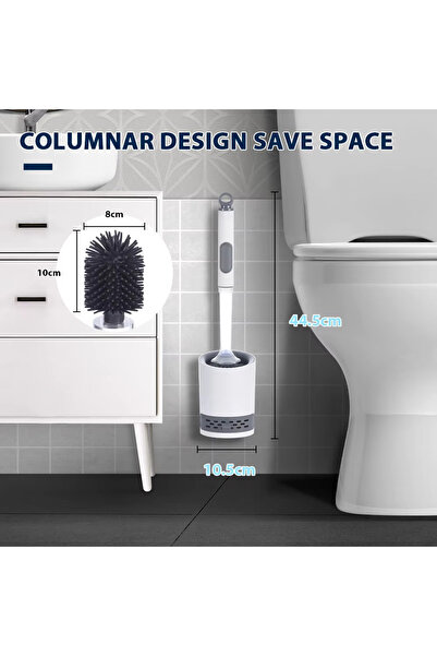 Choice SDARISB Water Spray Brush Water Spray Silicone Toilet Brush 40cm Long ...