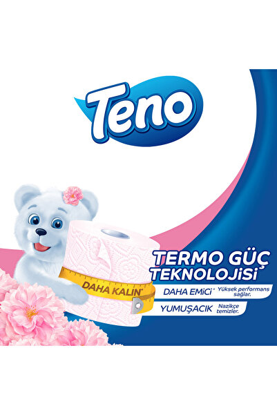 Teno Avantaj Paket Parfümlü Tuvalet Kağıdı 96 Rulo (32 RULO X 3 PAKET)