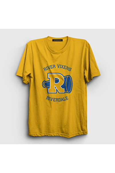 Presmono Unisex Žuta Reka Vixens Riverdale T-shirt 206958tt