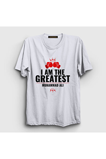 Presmono Unisex beli najveći Muhammad Ali T-shirt 230228tt