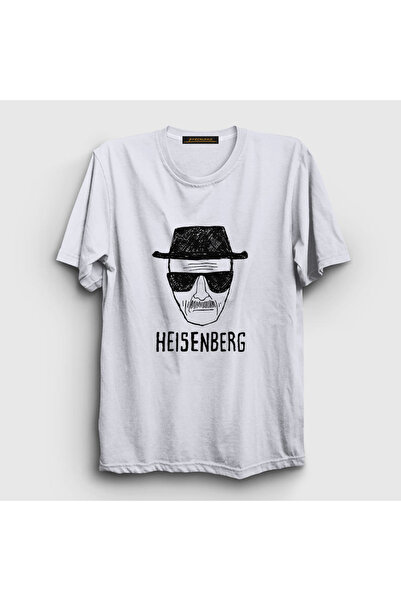 Presmono Unisex White Heisenberg Breaking Bad T-shirt184657tt
