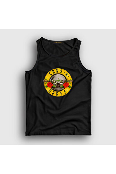 Presmono Unisex crna majica bez rukava sa logotipom Guns N' Roses 58321tt