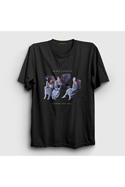 Presmono Unisex Black Hh Black Sabbath T-shirt 17688tt