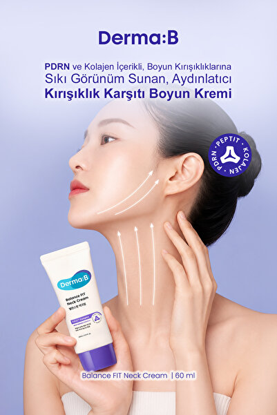 Derma B Anti-Wrinkle, Brightening Neck Cream Containing Pdrn and Collagen Der...