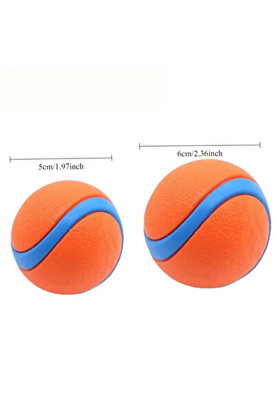 Choice 2pcs 2pcs Durable Dog Chew Balls Orange Durable | Gnaw-Resistant, Inte...
