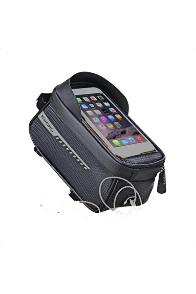 Choice M BLACK Bicycle Front Beam Bag Front Tube Cycling Bag Bicycle Waterpro...