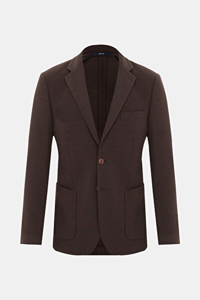 W Collection KAHVE DÜĞMELİ CEKET