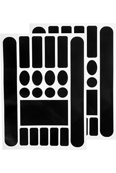 Choice 2pcs-Matte Black Bicycle Sticker Chain Guard Stickers MTB Road Bike Fr...