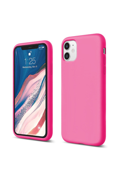 Casey Studios iPhone 11 Silicone case, with microfiber, thin, protective, rai...