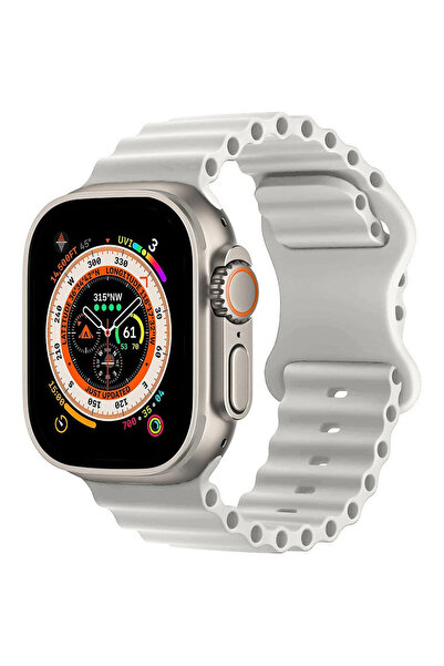 Casey Studios Silicone Ocean Loop Apple Watch SE/9/8/7/6/5/4/3/2/1 Strap - 38...