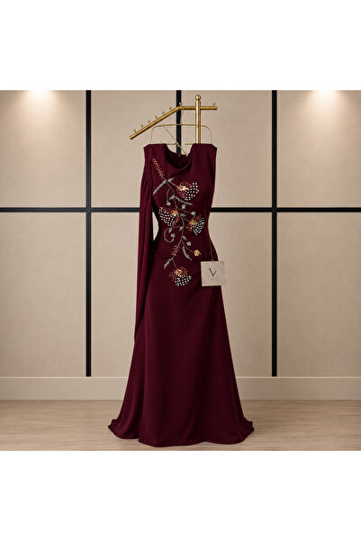 GORI FASHION Luxury Evening Dress Embroidery