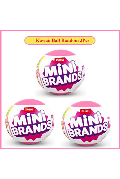 Choice1 Bandai Random 3Pcs Zuru Surprise Toy Mini Toy Brands Kawai Kawaii Foo...
