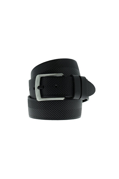 Abdullah Kiğılı Sports Patterned Leather Belt