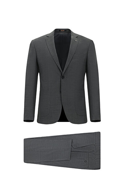 Abdullah Kiğılı 7 Drop Super Slim Fit Extra Slim Fit Patterned Sport Wool Pie...