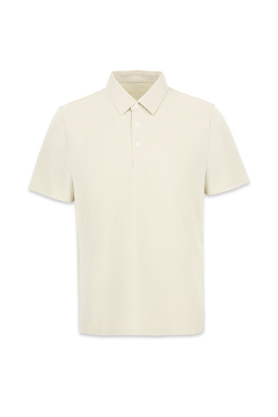 Kiğılı Tricou fără cusături, cu guler polo, croială normală, din amestec de m...