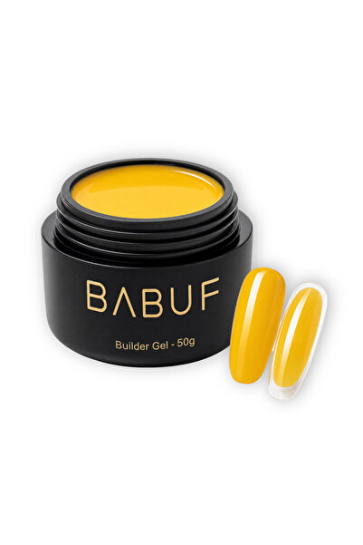 BABUF Gel de Constructie Autonivelant Mango Yellow BG17, Galben Mango, 50g