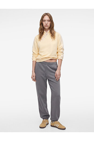 Koton Three-Threaded, Ruffled, Pocketed, Tie-Waist Jogger Sweatpants