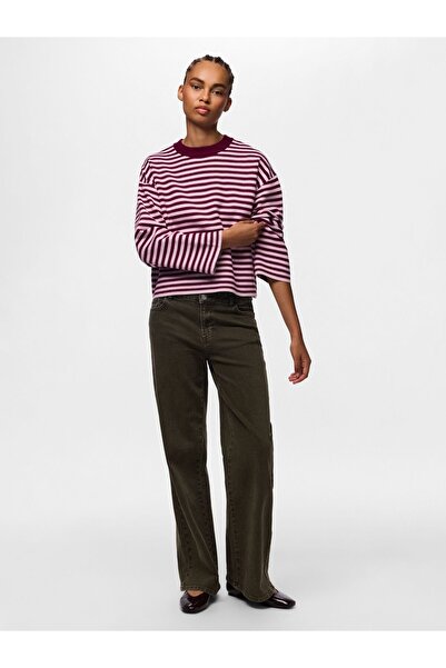 PIECES Πλεκτό πουλόβερ PCJASSY STRIPE