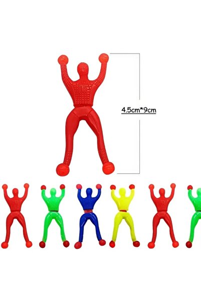 Choice 10pcs *10/100Pcs Novelty Sticky Wall Climbing Climber Men Kids Boy Bir...