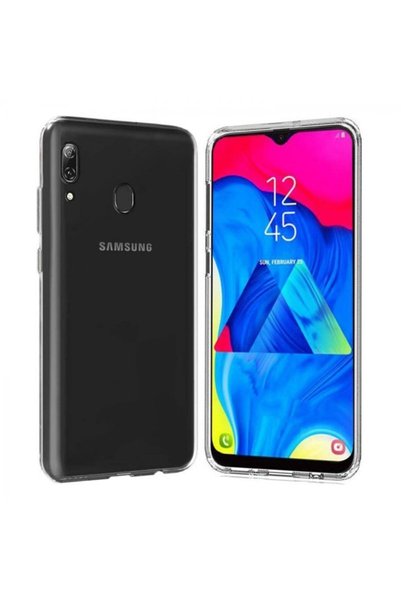 PiyasaSepeti Samsung Galaxy M10 2.0 mm Protected Silicone Case Transparent