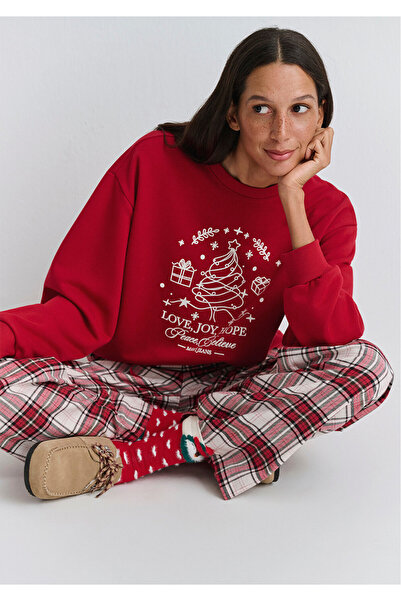 Mavi Ekose Pantolon 1011168-80638