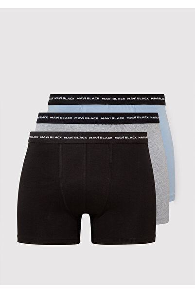 Mavi 3lü Basic Boxer 0911987-900